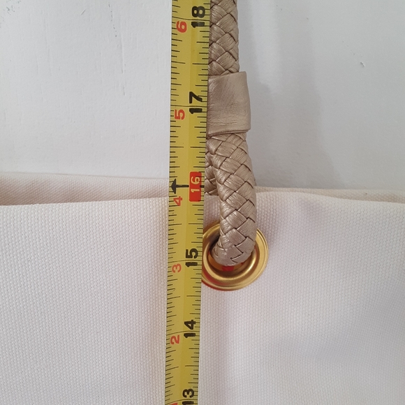 Barbie by Tookata People White with Gold Tote - Picture 14 of 15